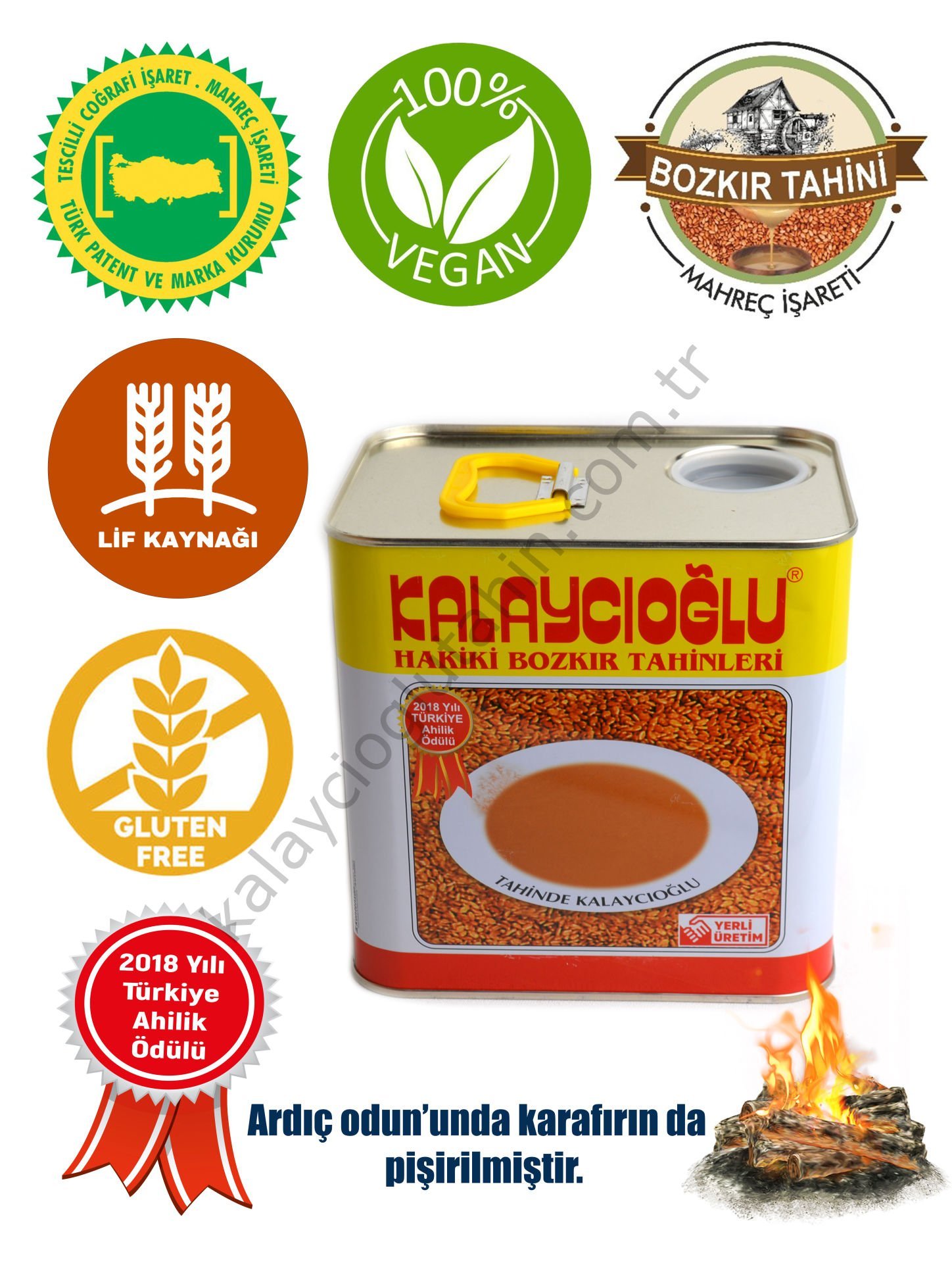 Kalaycıoğlu Tahin 1750 Gr. TENEKE