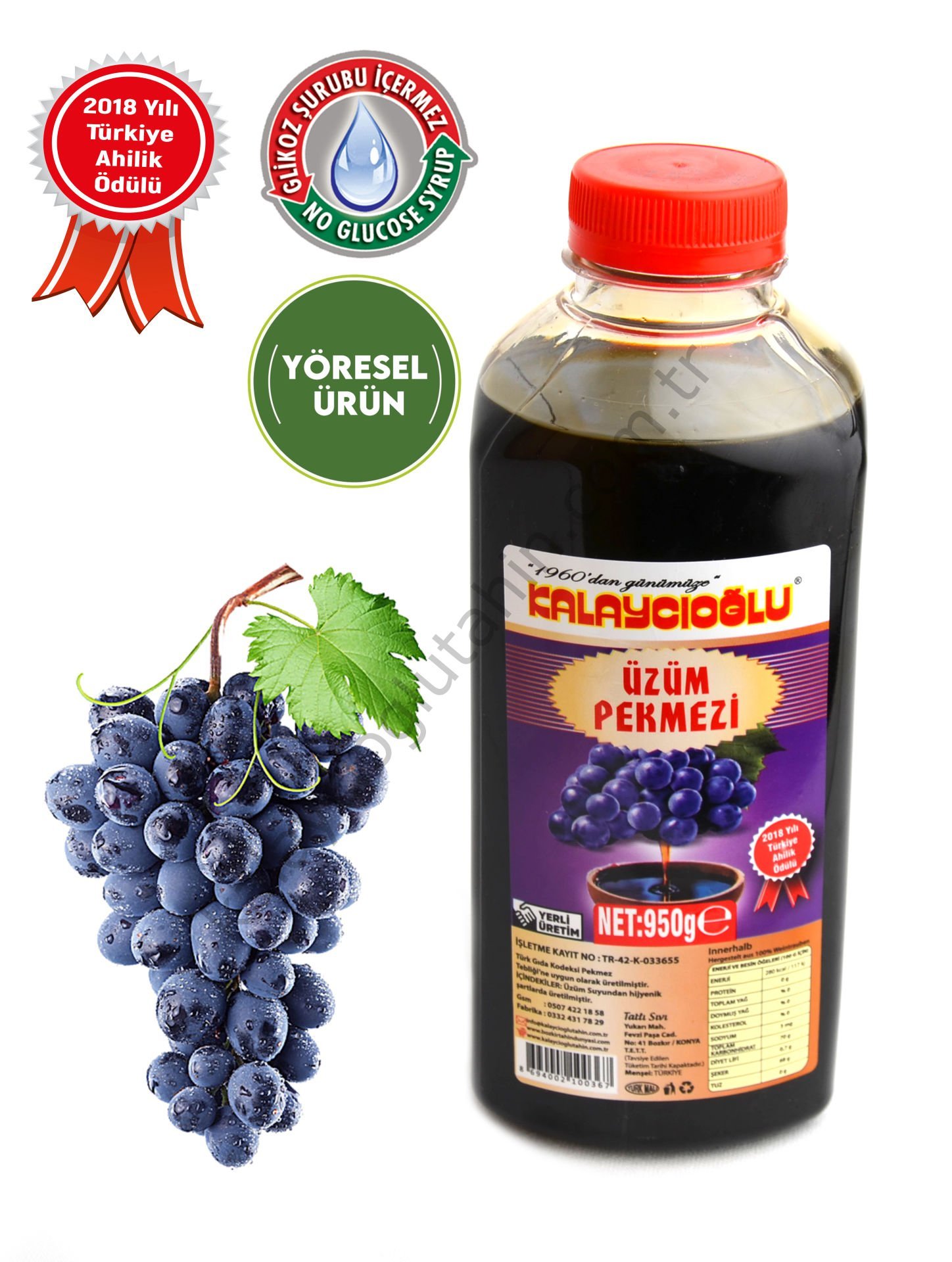 Üzüm Pekmezi 950 Gr.