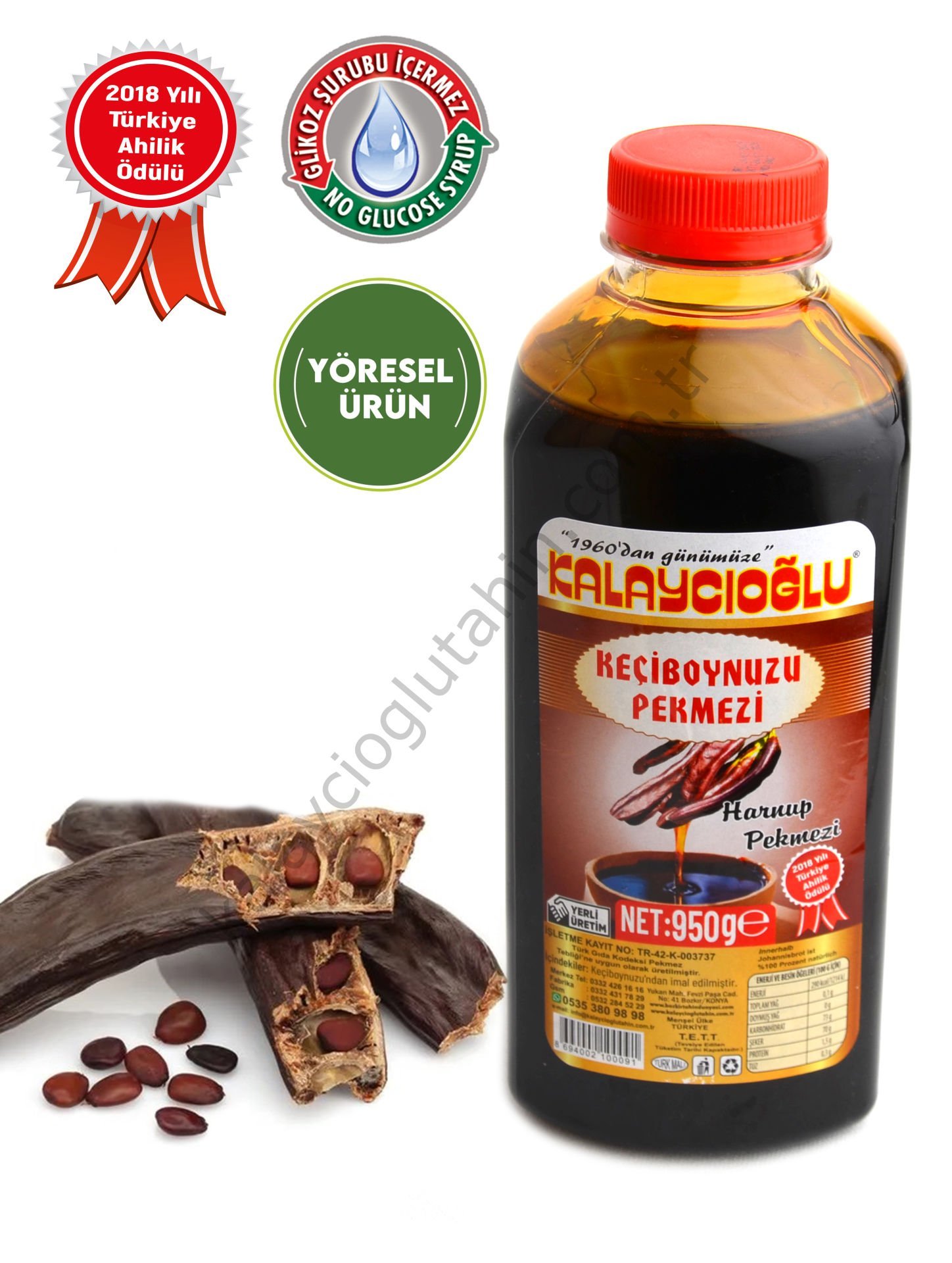 Harnup Keçiboynuzu Pekmezi 950 Gr.