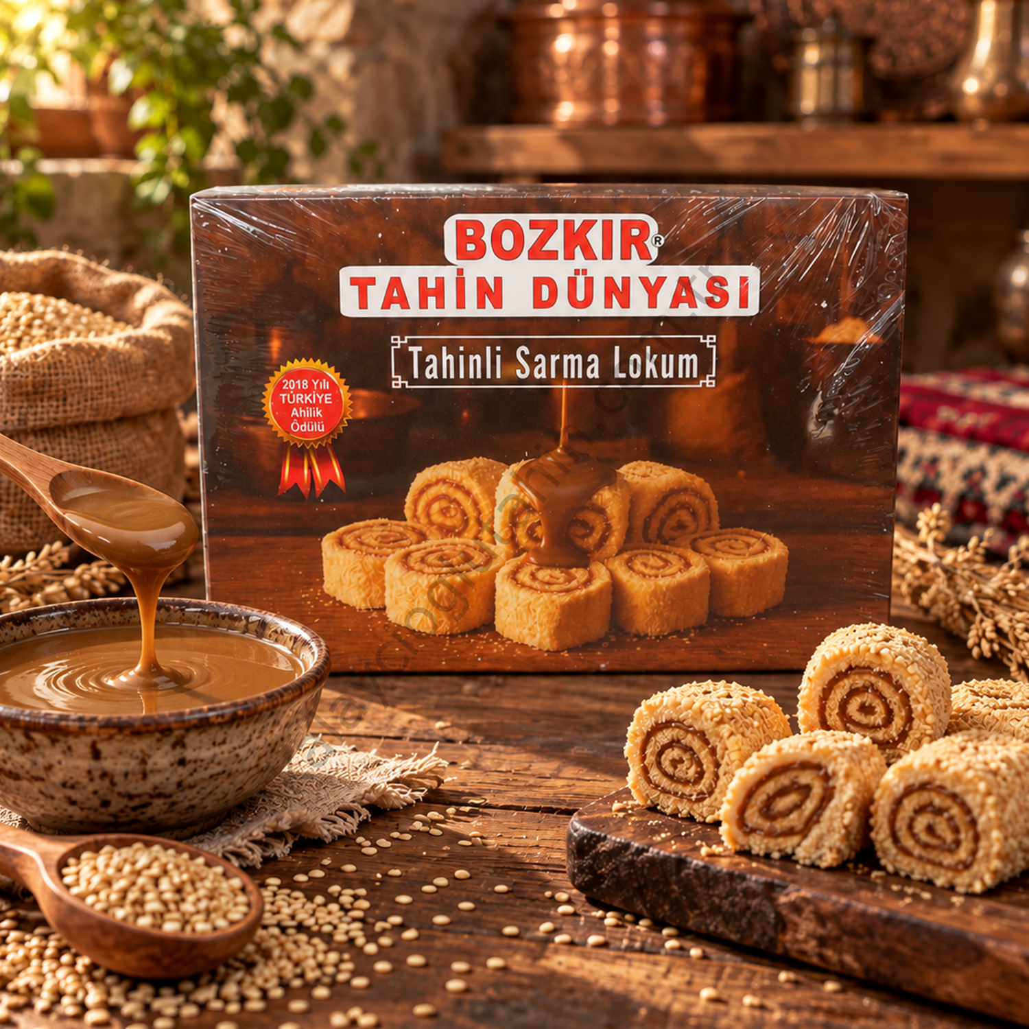 Tahinli Sarma Lokum 600 Gr.
