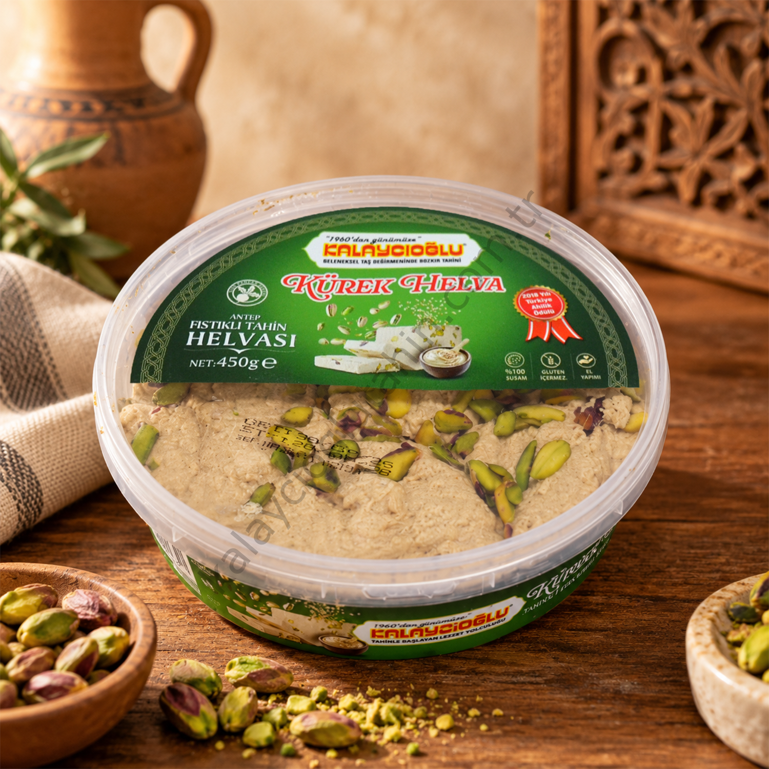 Antep Fıstıklı Helva 450 Gr.