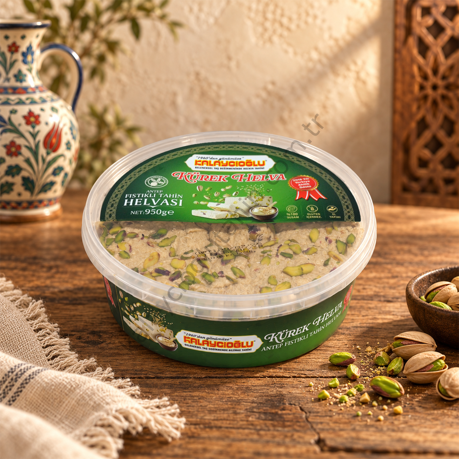 Antep Fıstıklı Helva 950 Gr.
